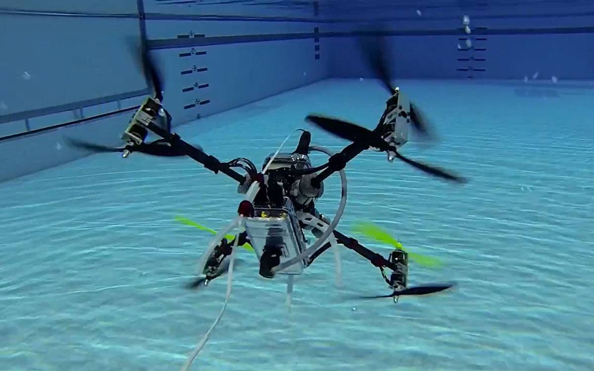 潜行创新取得基于水下无人机的船体检测方法专利